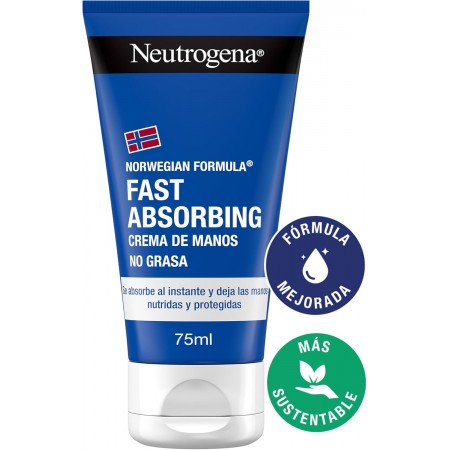 NEUTROGENA DUPLO CREMA DE MANOS RAPIDA ABSORCION 2X75 ML
