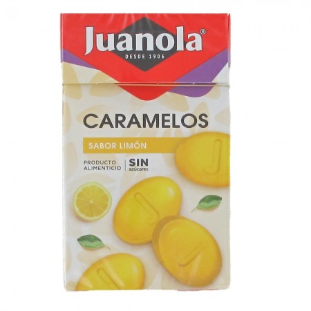 JUANOLA CARAMELOS 50 G SABOR LIMON