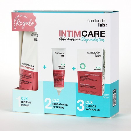 CUMLAUDE PACK INTIMACARE HIDRATANTE CLX 30ML+10 OVULOS CLX + GEL CLX 100ML DE REGALO