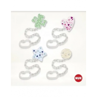 NUK CADENITA CHUPETE SUJETA CHUPETES 1 UNIDAD