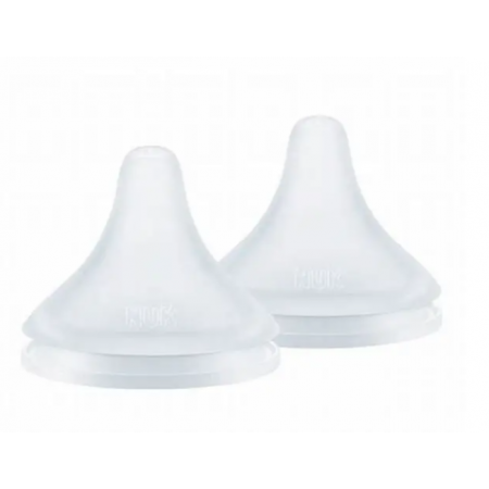 NUK PERFECT MATCH TETINA DE SILICONA ANTICOLICO TALLA 2 +3MESES FLUJO M 2 UNIDADES