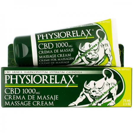 PHYSIORELAX CBD 1000MG TUBO 75 ML