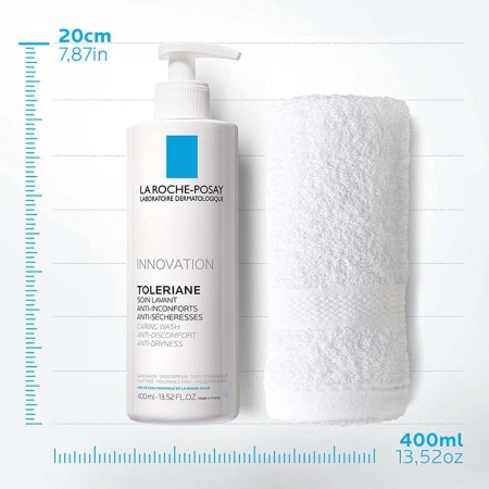 LA ROCHE POSAY TOLERIANE DERMOLIMPIADOR Y DESMAQUILLANTE FACIAL 400 ML