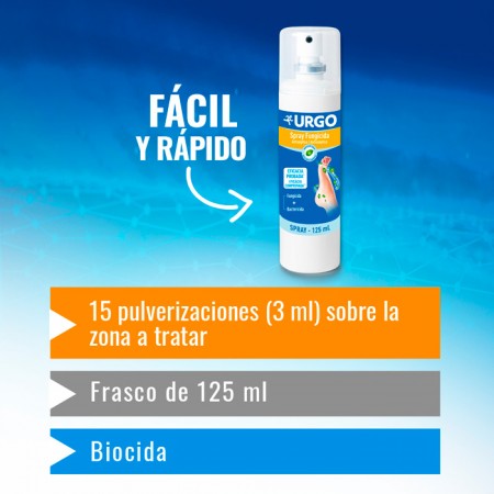 URGO SPRAY FUNGICIDA BACTERICIDA 125 ML