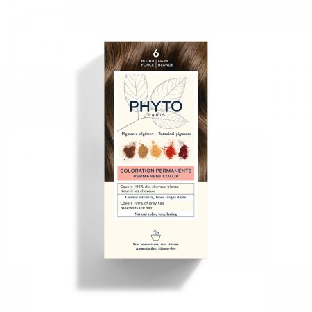 PHYTO COLOR TINTE 6.0 RUBIO OSCURO