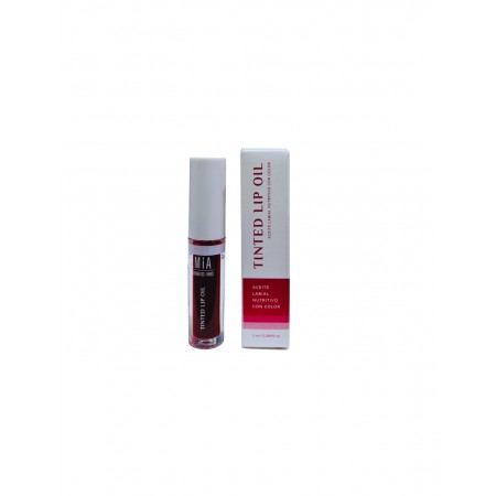MIA TINTED LIP OIL ACEITE LABIAL NUTRITIVO COLOR SOFT RUBY 2ML