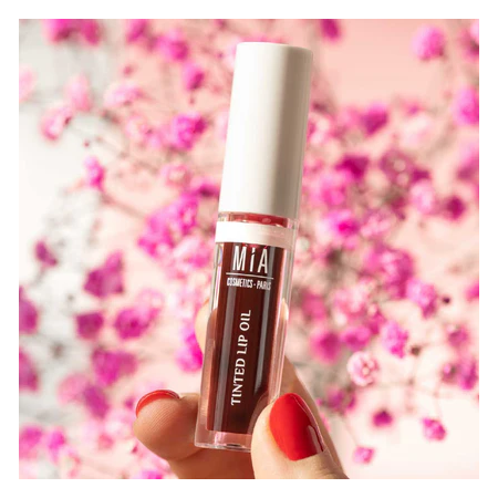 MIA TINTED LIP OIL ACEITE LABIAL NUTRITIVO COLOR SOFT RUBY 2ML