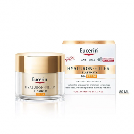 EUCERIN HYALURON FILLER ELASTICITY CREMA DEDIA FPS30 50 ML