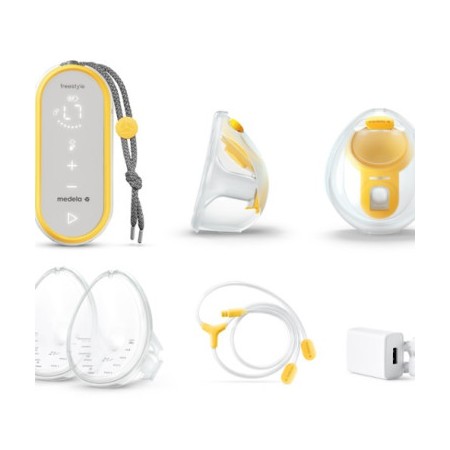 MEDELA EXTRACTOR SACALECHES DOBLE FREESTYLE HAND-FREE MANOS LIBRES