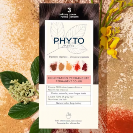 PHYTO COLOR TINTE 3.0 CASTAÑO OSCURO