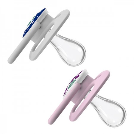 DR BROWN´S ADVANTAGE CHUPETE SILICONA NOCTURNO T2 6-18 MESES COLORES SURTIDOS