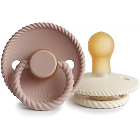 FRIGG PACK 2 CHUPETES LATEX TALLA 1 DE 0-6 MESES ROPE