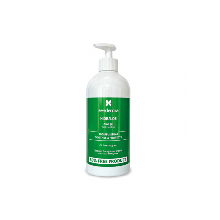 SESDERMA HIDRALOE GEL ALOE VERA OIL FREE 500ML