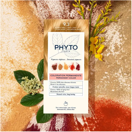 PHYTO COLOR TINTE 9.3 RUBIO MUY CLARO DORADO