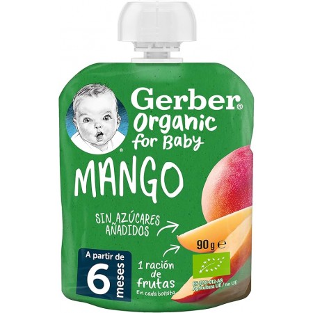 GERBER ORGANIC POUCH MANGO 90 G