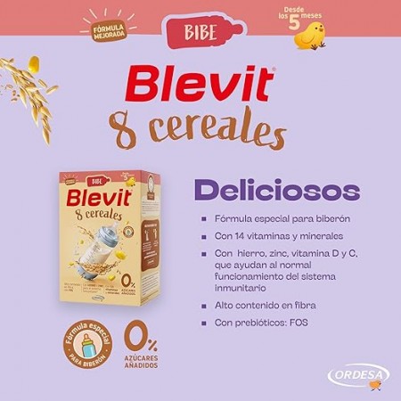 BLEVIT BIBE 8 CEREALES 500 GR