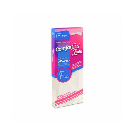 PRIM COMFORGEL LADY PLANTILLA GEL PLANTILLA ZAPATOS ABIERTOS TALLA 35-40  2 UNIDADES
