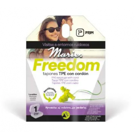 PRIM MARIES FREEDOM TAPONES RUIDO 1 PAR CON CORDON