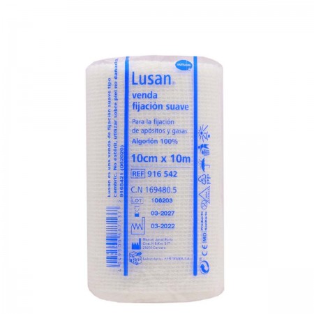 LUSAN VENDA DE GASA HIDROFILA CAMBRIC FIJACION S 5 X 5 CM