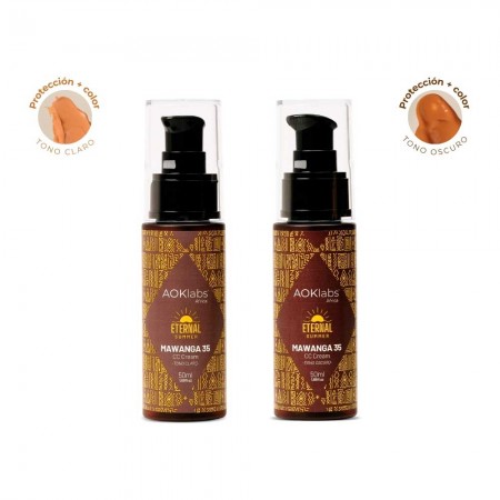 AOK LABS ETERNAL SUMMER MAWANGA CC CREAM SPF35 TONO OSCURO 50ML