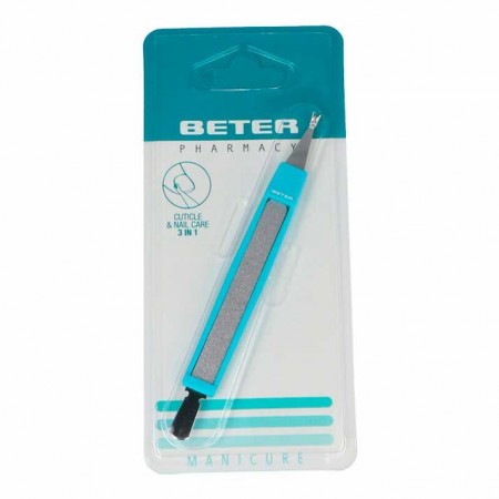 BETER CORTACUTICULAS LIMA BAJA PIEL INOXIDABLE