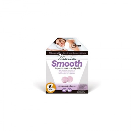 PRIM MARIES SMOOTH TAPONES OIDOS DE CERA 6 UNIDADES