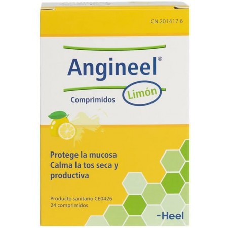ANGINEEL SABOR LIMON 24 COMPRIMIDOS HEEL
