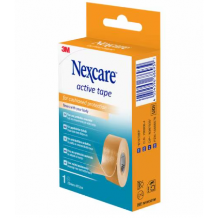 NEXCARE ACTIVE TAPE CINTA 2.54CM X 457.2CM