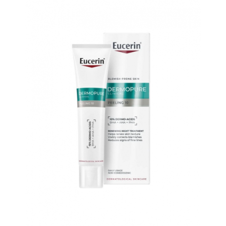 EUCERIN DERMOPURE CLINICAL PEELING 10 CUIDADO RENOVADOR 40ML