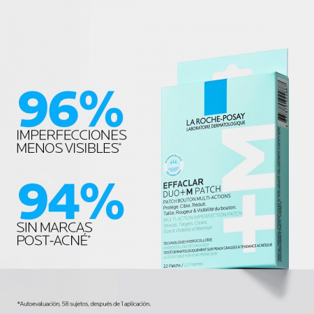 EFFACLAR DUO+M PARCHES LA ROCHE POSAY 22 UNIDADES
