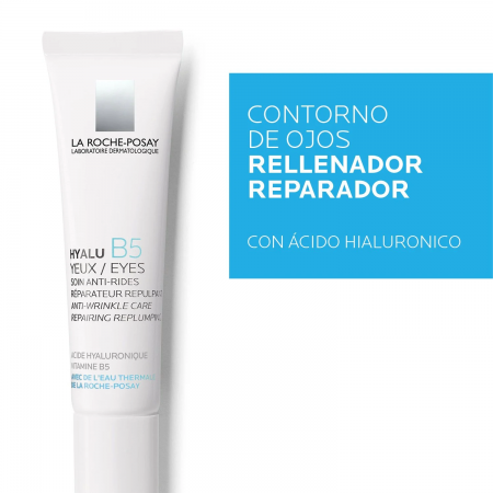 Contorno de ojos rellenador y reparador con ácido hialurónico La Roche-Posay Hyalu B5 Ojos