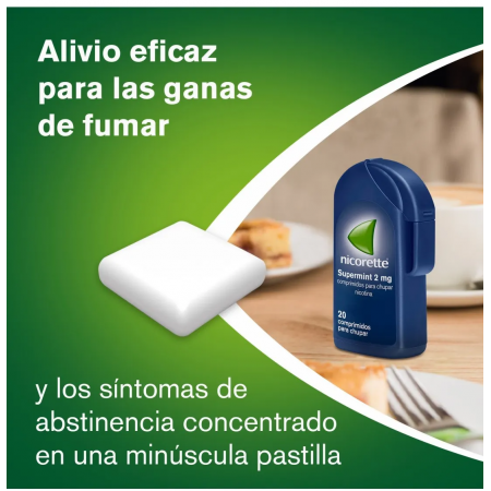 NICORETTE SUPERMINT EFG 4 MG 40 COMPRIMIDOS PARA CHUPAR