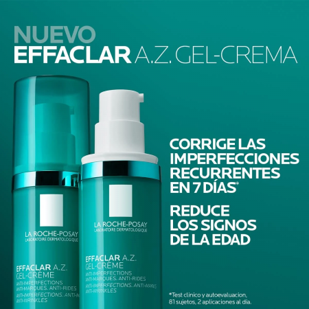 LA ROCHE POSAY EFFACLAR A.Z. GEL CREMA 40ML