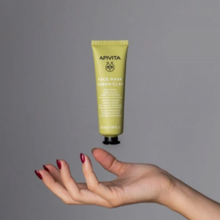 APIVITA MASCARILLA FACIAL DE ARCILLA VERDE 50 ML