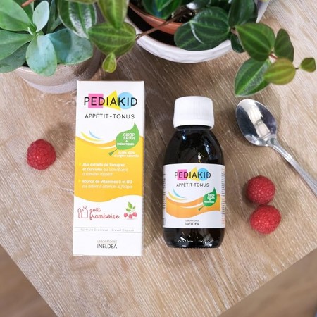 PEDIAKID APETITO TONO JARABE SABOR FRAMBUESA 125 ML