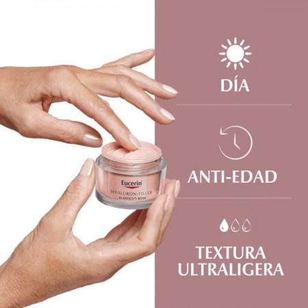 EUCERIN HYALURON-FILLER CREMA DE DIA ROSE FPS30 50 ML