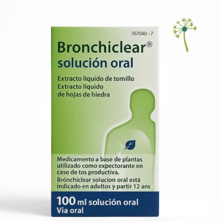 BRONCHICLEAR SOLUCION ORAL 100 ML