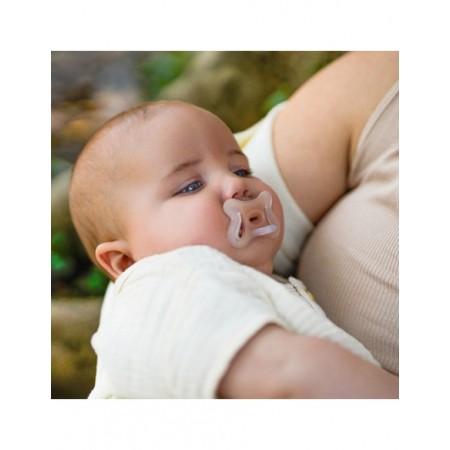 SUAVINEX ZERO ZERO CHUPETE SILICONA FISIOLOGICO SX PRO  0 - 6 MESES 1 UNIDAD CARAMEL