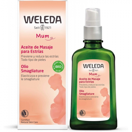 WELEDA PACK RUTINA ANTIESTRIAS ACEITE DE MASAJE 100ML + BALSAMO MASAJE ESTRIAS 150 ML