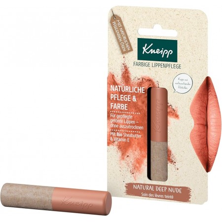 KNEIPP BALSAMO LABIAL CON COLOR NATURAL COLOR DARK NUDE 3,1 G