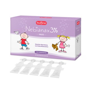 NEBIANAX 3% SOLUCION HIPERTONICA 20 VIALES X 5 ML