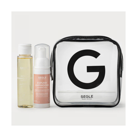 SEGLE PACK DOBLE LIMPIEZA MINI VIAJE ACEITE 75 ML + ESPUMA 50ML