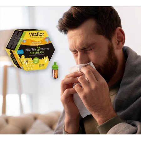 VITAFLOR JALEA REAL DEFENSAS 20 VIALES BEBIBLES DE 10 ML