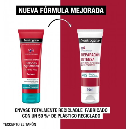 NEUTROGENA FORMULA NORUEGA CREMA REPARADORA DE PIES Y DUREZAS 50ML