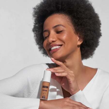 ISDIN COVERAGE ALTA COBERTURA BASE DE MAQUILLAJE SPF50+ COLOR 5.0 BRONZE 30G