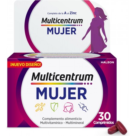 MULTICENTRUM MUJER 30 COMPRIMIDOS