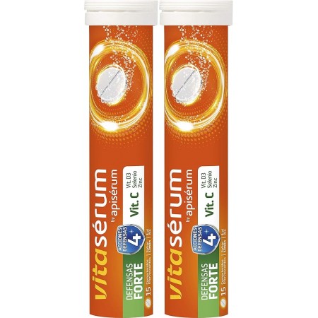 VITASERUM BY APISERUM DEFENSAS FORTE 30 COMPRIMIDOS EFERVESCENTES