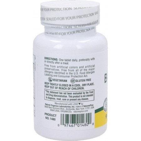 NATURE´S PLUS B- COMPLEX 90 COMPRIMIDOS