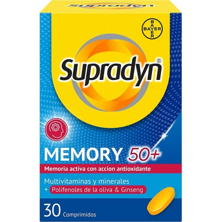 SUPRADYN MEMORIA 50+ 30 COMPRIMIDOS