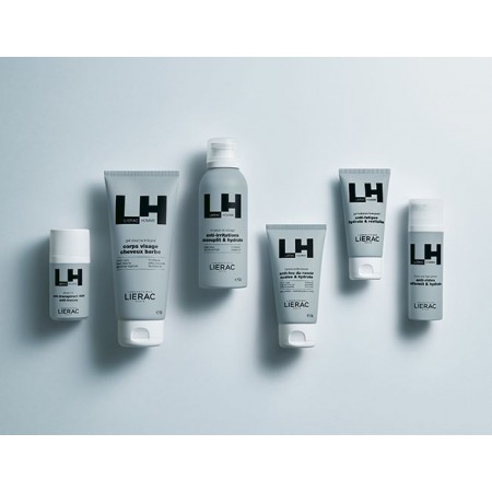 LIERAC HOMME PACK GEL CREMA FACIAL HIDRATANTE ENERGIZANTE 50 ML + GEL DE DUCHA 200ML REGALO
